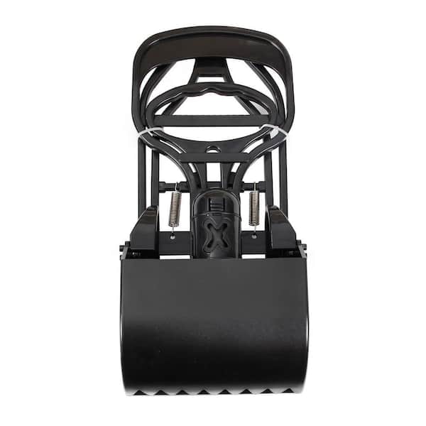 Black Mini Squeeze-N-Scoop Cat and Dog Lightweight Collapsible Travel Pooper Scooper with Waste Bag Holder