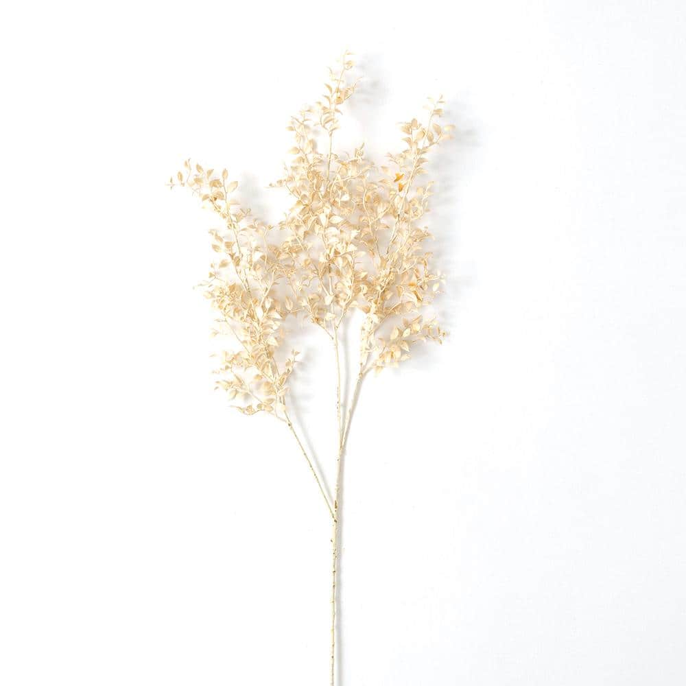Eternal Greenery 34" Faux Smilax Stem in Off-White