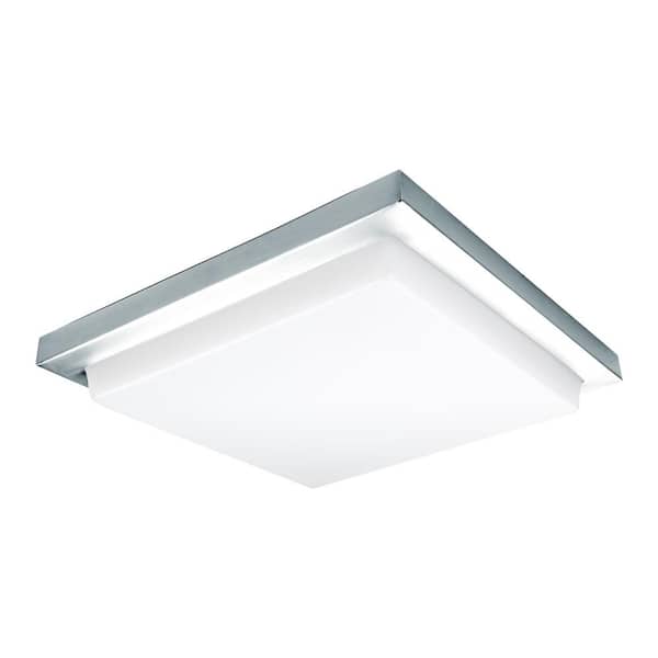 WAC LIMITED Metro 18 in. 1-Light Chrome LED Flush Mount