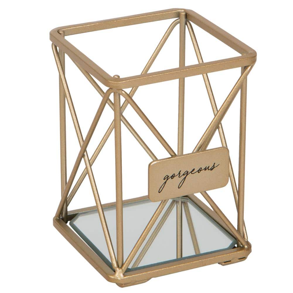 Cosmetic Brush Pencil Holder in Satin Gold price history on PriceWatchPro