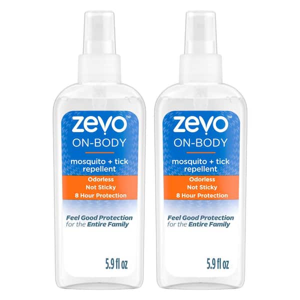 ZEVO On-Body 5.9 oz. Mosquito and Tick Insect Repellent Spray (Multi-Pack 2)
