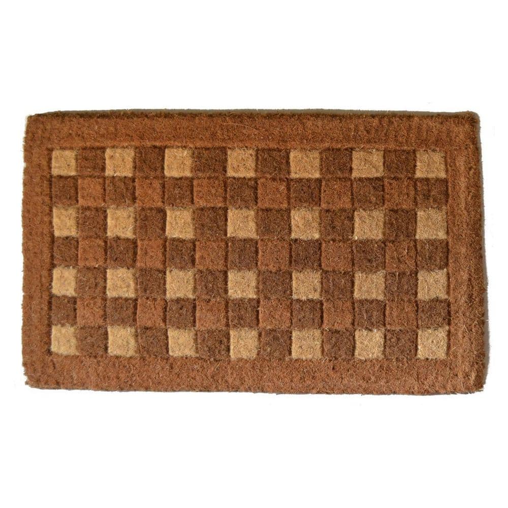 30 in. x 18 in. Brown Coir Outdoor Door Mat price history on PriceWatchPro