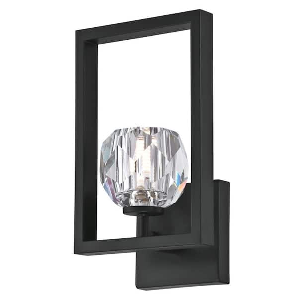 Westinghouse Zoa 1-Light LED Matte Brushed Gun Metal Wall Mount Sconce