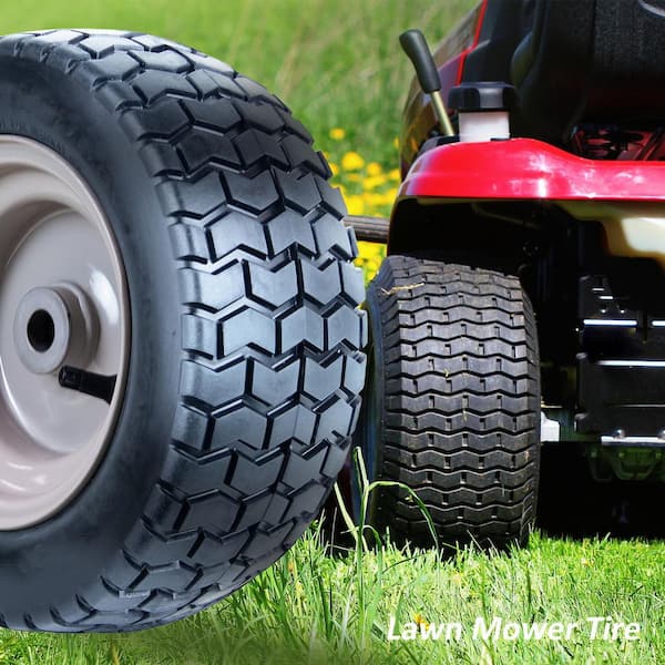 Hi-Run Lawn/Garden Tire 16 in. x 6.50 in.-8 2Ply SU12 Mounted on 8
