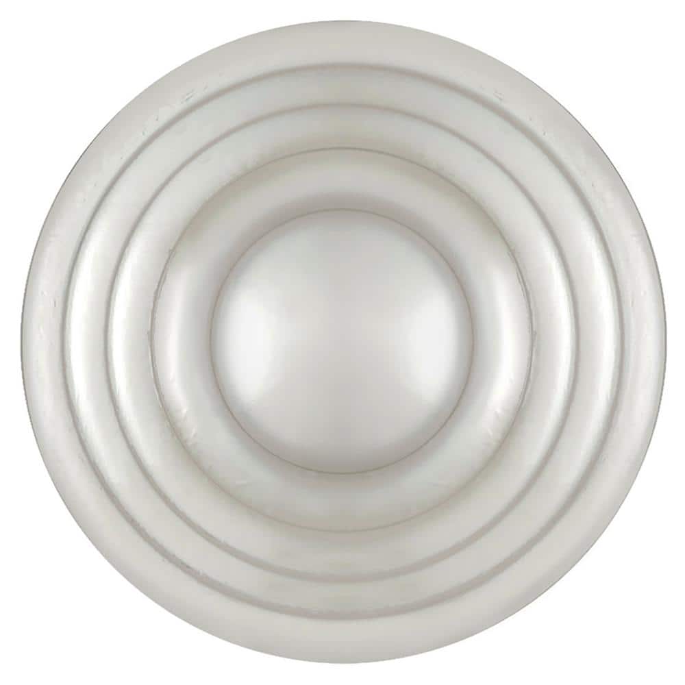 Polished Chrome Round Cabinet Knob with Mounting Hardware