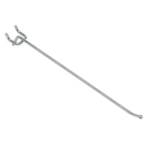 Everbilt 6 in. Zinc-Plated Steel Single Straight Peg Hook 1/4 in. Peg 18035  - The Home Depot