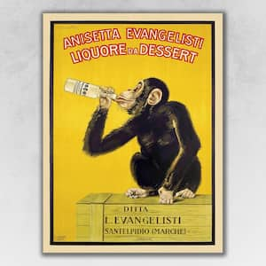 11 in. Multicolor Anisetta Evangelisti Italian Liquor Wall Art Print