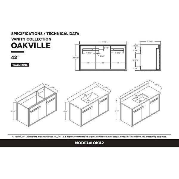 Standard Bathroom Cabinet Sizes Chart - Infoupdate.org