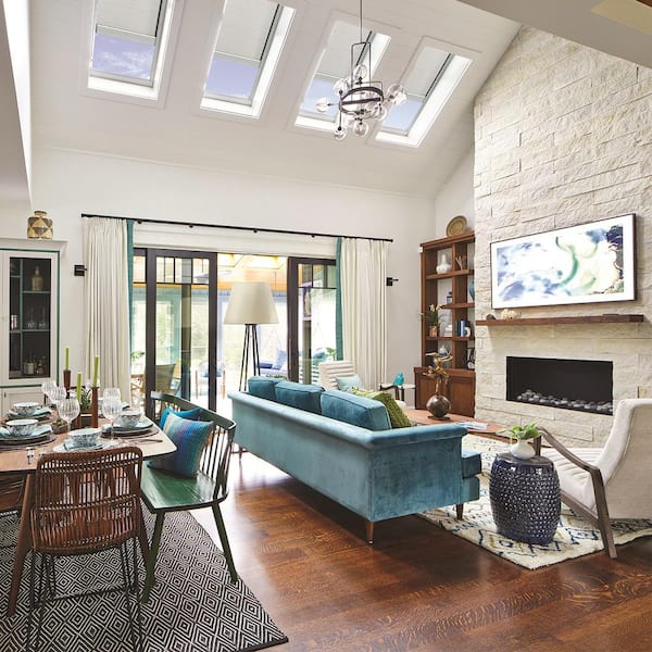 VELUX 22-1/2 x 46-1/2 in. Fixed Self Flashed Skylight with