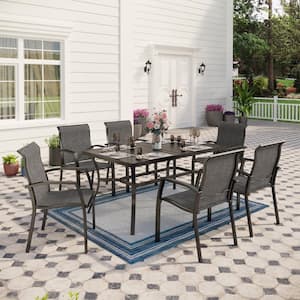 metal patio dining sets for 6