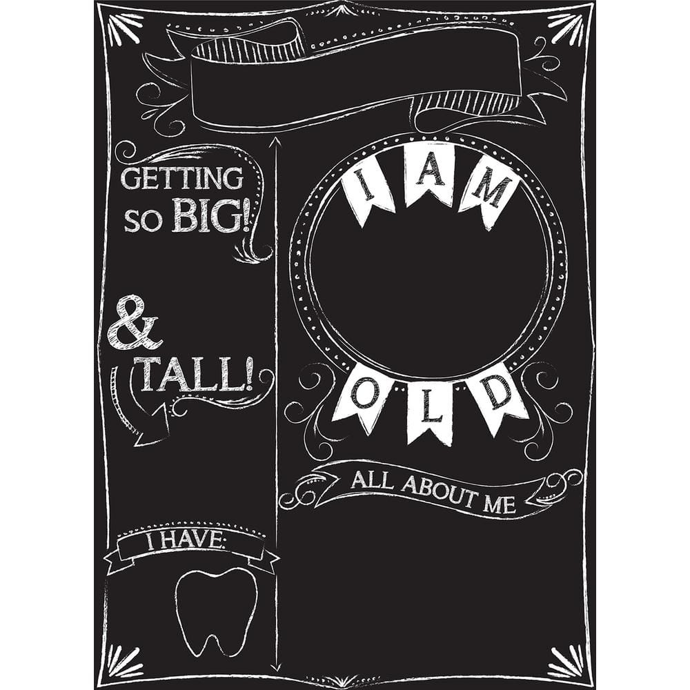 Capital Greeting Word Stencils by Plata Chalkboards