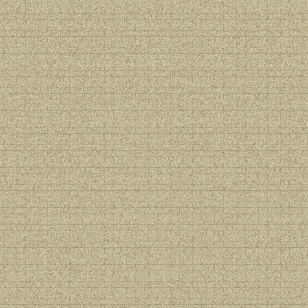 Hilbert Gold Geometric Vinyl Wallpaper Roll