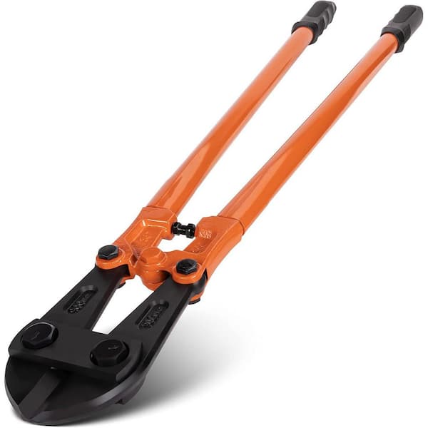 KIWDZFU Manual Bolt Lock Cutter 36 in. for Chains, Padlocks, Bolts, and Wire Mesh with Non-Slip PVC Handles
