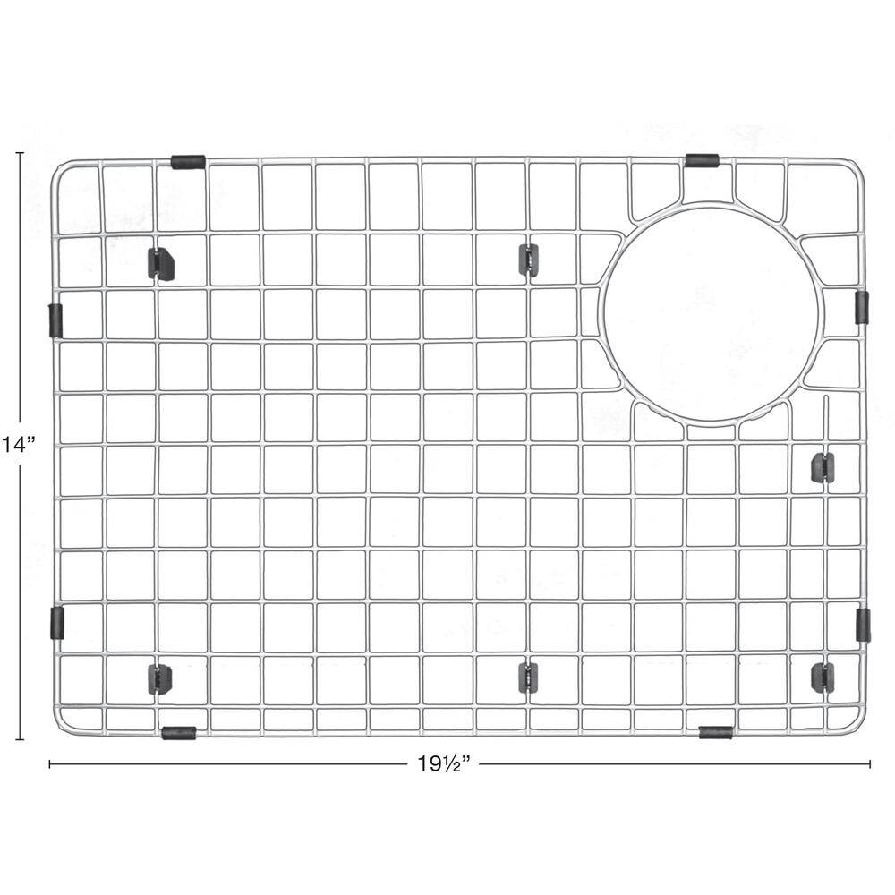 Karran 19.5" x 14" Stainless Steel Sink Bottom Grid