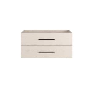 Napa 42 in. W x 20 in. D x 21 in. H Single Sink Bath Vanity Cabinet without Top in Natural Oak, Wall Mounted