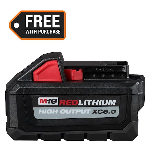 M18 18-Volt Lithium-Ion High Output Battery Pack 6.0Ah