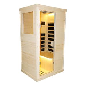 1 to 2-Person Multifunctional Far Infrared Sauna with Carbon Heater