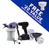 TrueCoat 360 Cordless Connect Handheld Airless Paint Sprayer with Small Project Cup