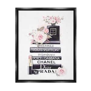 The Stupell Home Decor Collection Blooming Floral Display Designer  Bookstack by Amanda Greenwood Floater Frame Nature Wall Art Print 21 in. x  17 in. ab-577_ffl_16x20 - The Home Depot