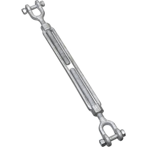 National Hardware 1/2 in. x 9 in. Galvanized Jaw/Jaw Turnbuckle