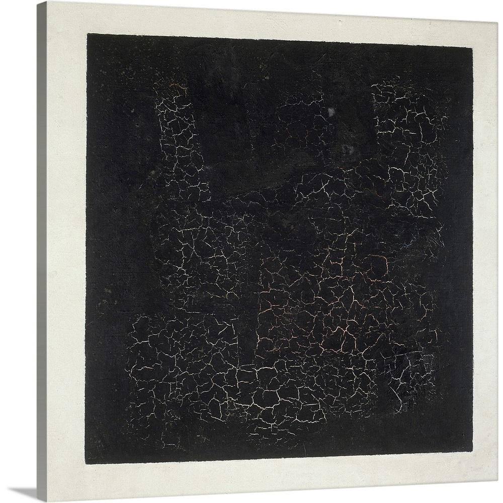 Black Square, c.1920 by Kazimir Severinovich Malevich Canvas Wall Art price history on PriceWatchPro