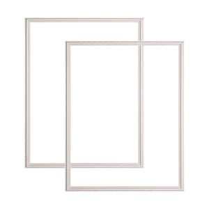 Trim Fast 9/16 in. D x 23-5/8 in. W x 27-9/16 in. L Primed Polystyrene Picture Frame Corner With Adhesive Back (2-Pack)