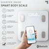 Sharper Image Digital Body Scale LED Bluetooth 1010301 - The Home Depot