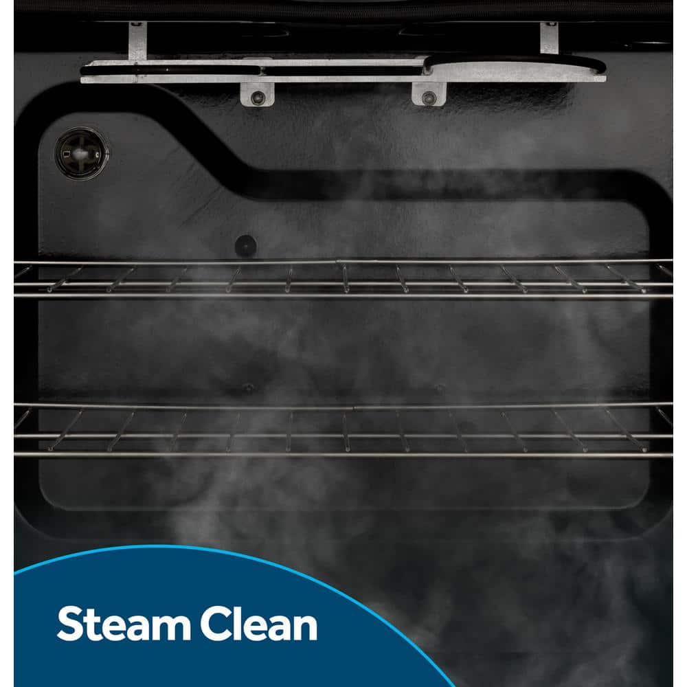 White 30" Free-Standing Self-Cleaning Electric Range
