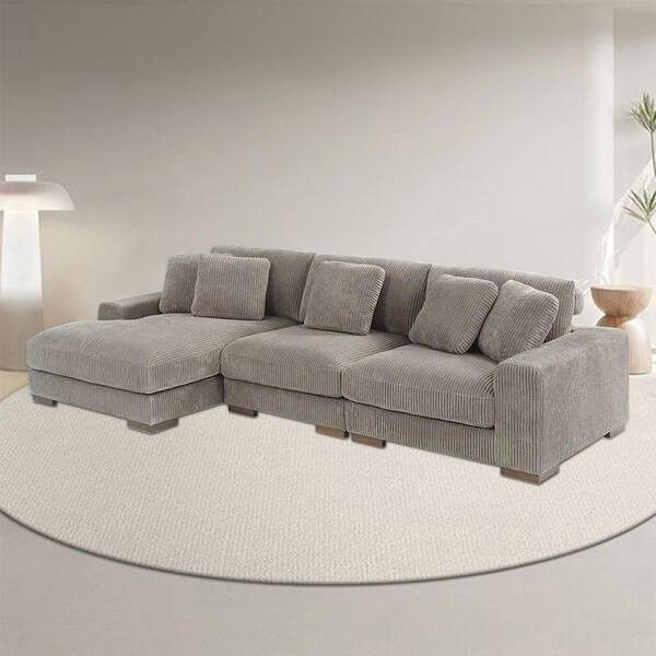 Oversized l deals shaped sectional