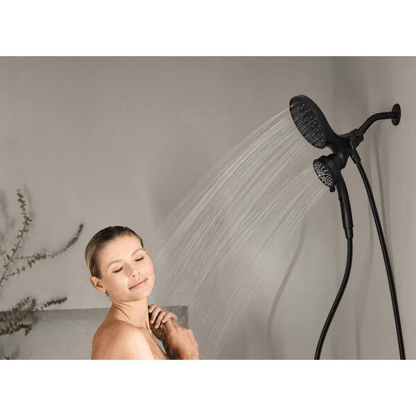 MOEN Attract with Magnetix 6-Spray 6.75 in. Dual Wall Mount Fixed 