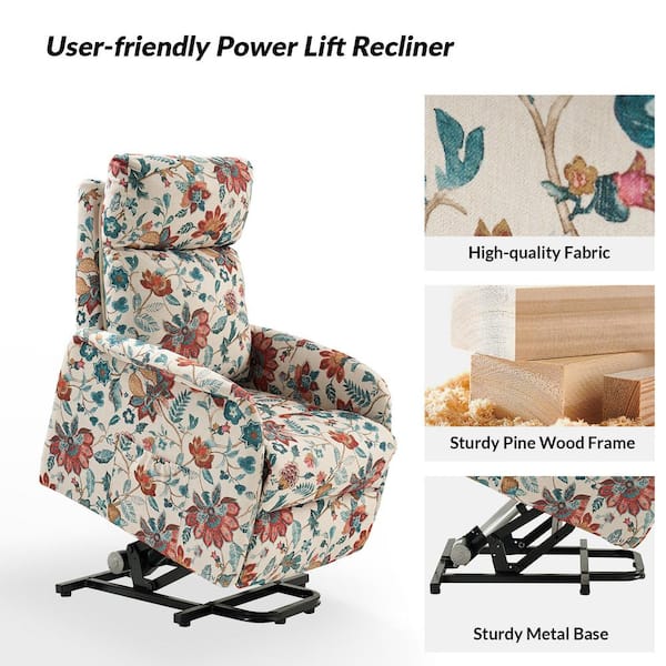 Jayden fabric power online lift chair