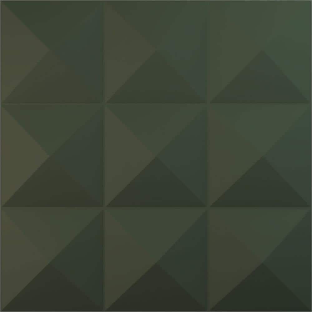 19 5/8 in. x 19 5/8 in. Benson EnduraWall Decorative 3D Wall Panel, Satin Hunt Club Green (Covers 2.67 Sq. Ft.) price history on PriceWatchPro