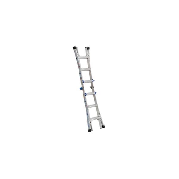 Reach Aluminum Telescoping Position Ladder Load Capacity Duty Rating 13 ft. 