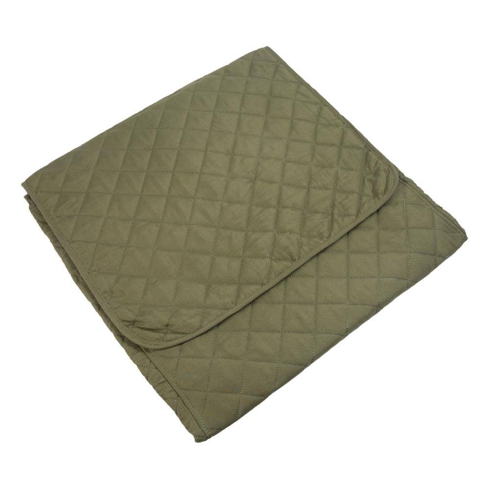 Sage and Olive Reversible Quilted Sofa Protector