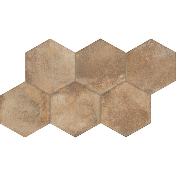 Marazzi Cotto Revival Alpaca 8 in. x 9 in. Matte Porcelain
