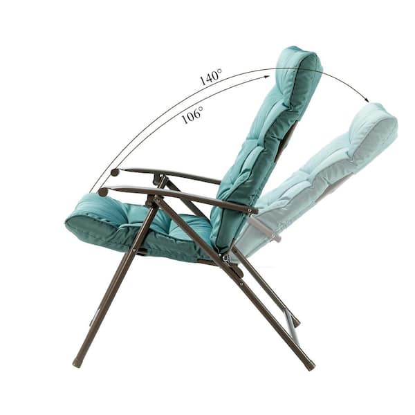 Campland deluxe discount padded reclining chair