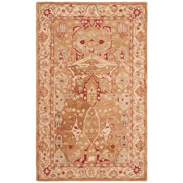 SAFAVIEH Anatolia Straw/Ivory 5 ft. x 8 ft. Area Rug