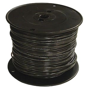 (By-the-Foot) 1 Black Stranded CU SIMpull THHN Wire