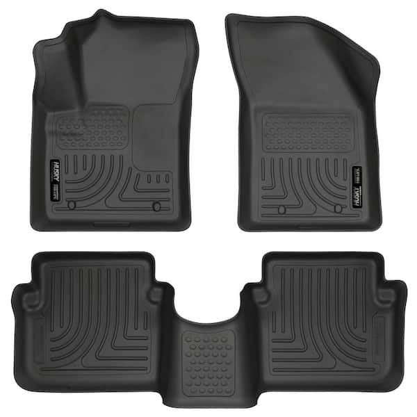 Husky Liners Front & 2nd Seat Floor Liners Fits 11-14 200 4 Door/Avenger