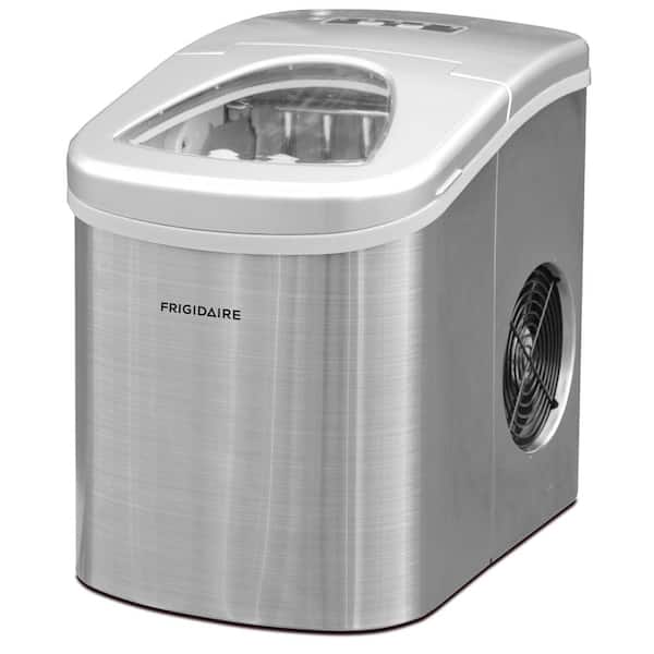 Frigidaire 26 lb. Portable Countertop Ice Maker in Stainless Steel EFIC117-SS