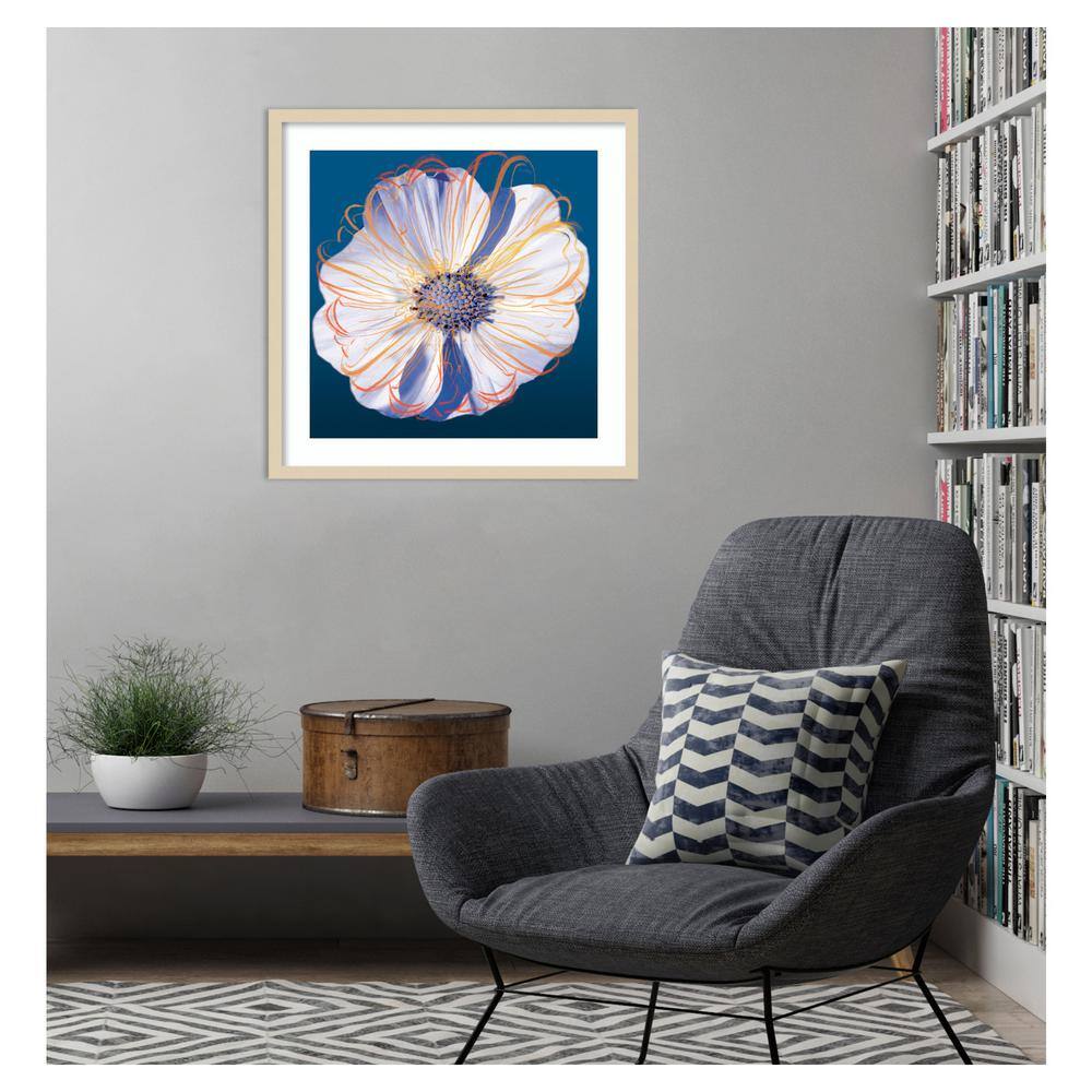 Svelte Natural Framed Flower Pop Pastel II Graphic Art Print