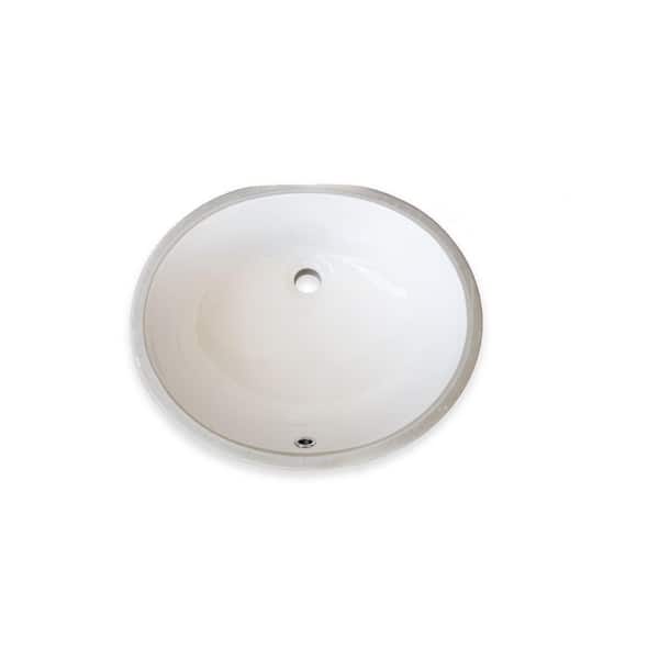 Wells 20 in. x 15 in. x 6 in. Rectangular Vitreous Ceramic Lavatory Single Bowl Undermount Bath Sink in White Wells 20 in. x 15 in. x 6 in. Rectangular Vitreous Ceramic Lavatory Single Bowl Undermount Bath Sink in White