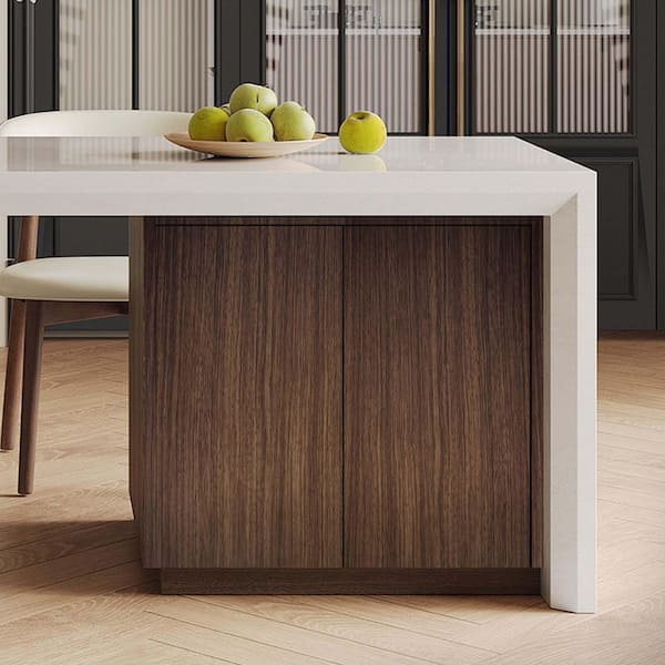 Brown Wood Grain Peel and Stick Wallpaper Roll Self Adhesive Vinyl Contact Paper for Countertop (Covers 30.78 Sq. Ft. )