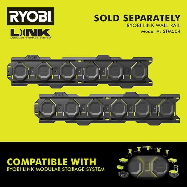Ryobi STM201-STM101 Link Rolling Tool Box with Standard Tool Box