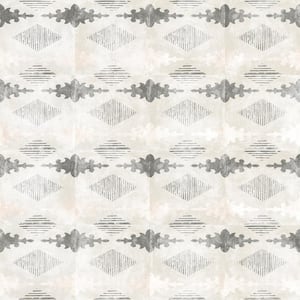 Paula Purroy Catalan Aztec Gray 5.11 in. x 5.11 in. Matte Ceramic Wall Tile (6.02 sq. ft./Case)