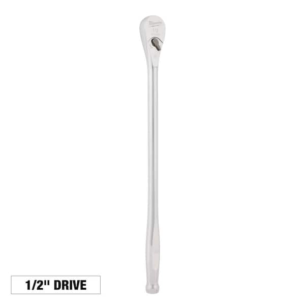 Milwaukee 1/2 in. Drive 90-Tooth 18 in. Extended Ratchet