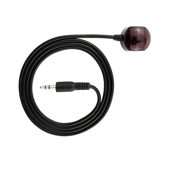 10 ft. IR Receiver Cable with 3.5 mm Jack Plug IR Emitter for Set-Top Boxes, 2-Pack