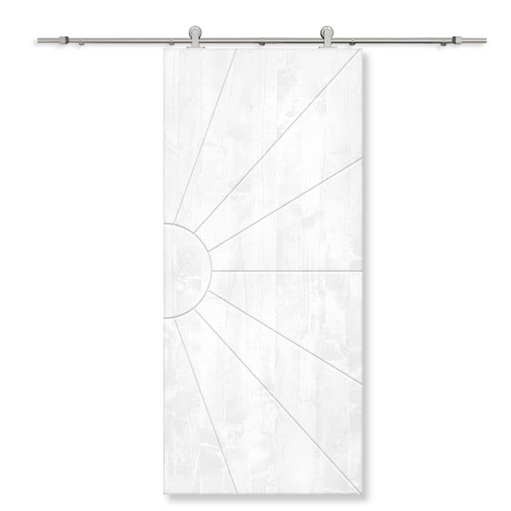 calhome-36-in-x-84-in-white-stained-pine-wood-modern-interior-sliding