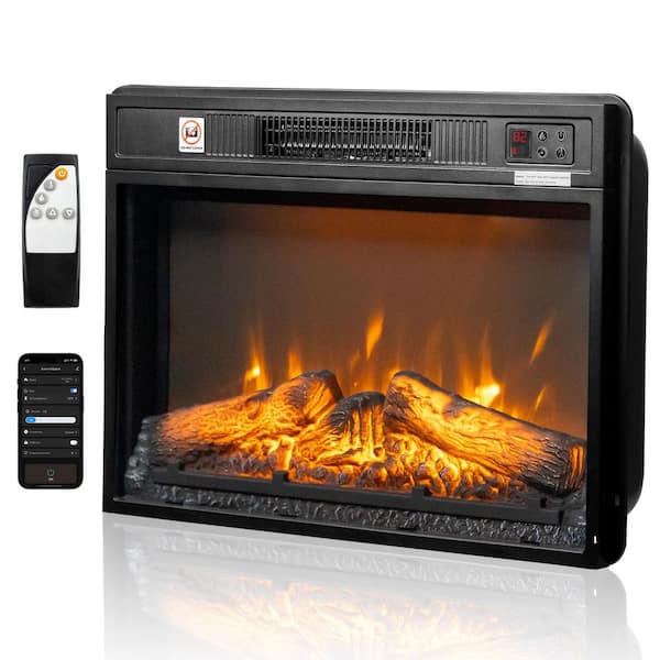 26 in. Electric Fireplace Insert with WiFi Function