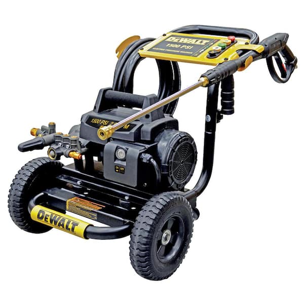 1500 PSI 2.0 GPM Cold Water Electric Pressure Washer with DeWalt pump/motor